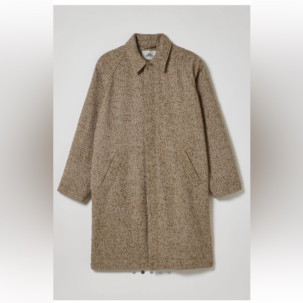 Urban Outfitters Tweed Mac Coat NWOT